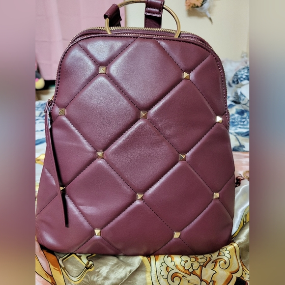 NWOT Like Dreams Burgungy Midi Bag - Picture 3 of 7